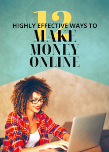 12 Highly Effective Ways to Make Money Online Book Cover